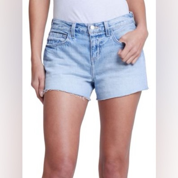NWT L’Agence Beck Short Cutoff Jean High Rise Fontana Sz 31 - Picture 1 of 16